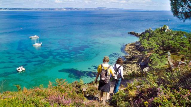 Appartement Cosy Les Pieds Dans L'Eau, Vue Mer Exceptionnelle Crozon Luaran gambar