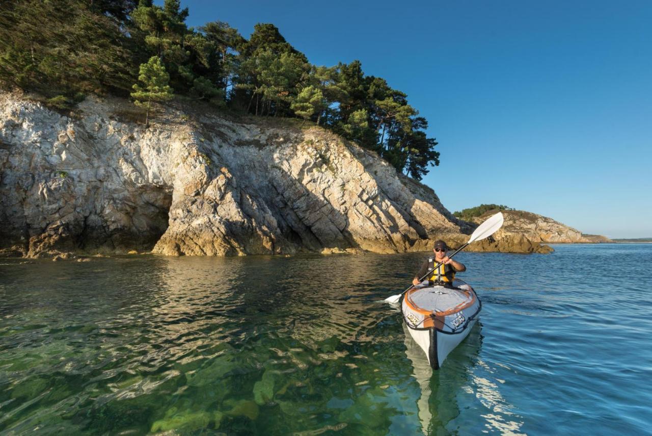 Appartement Cosy Les Pieds Dans L'Eau, Vue Mer Exceptionnelle Crozon Luaran gambar